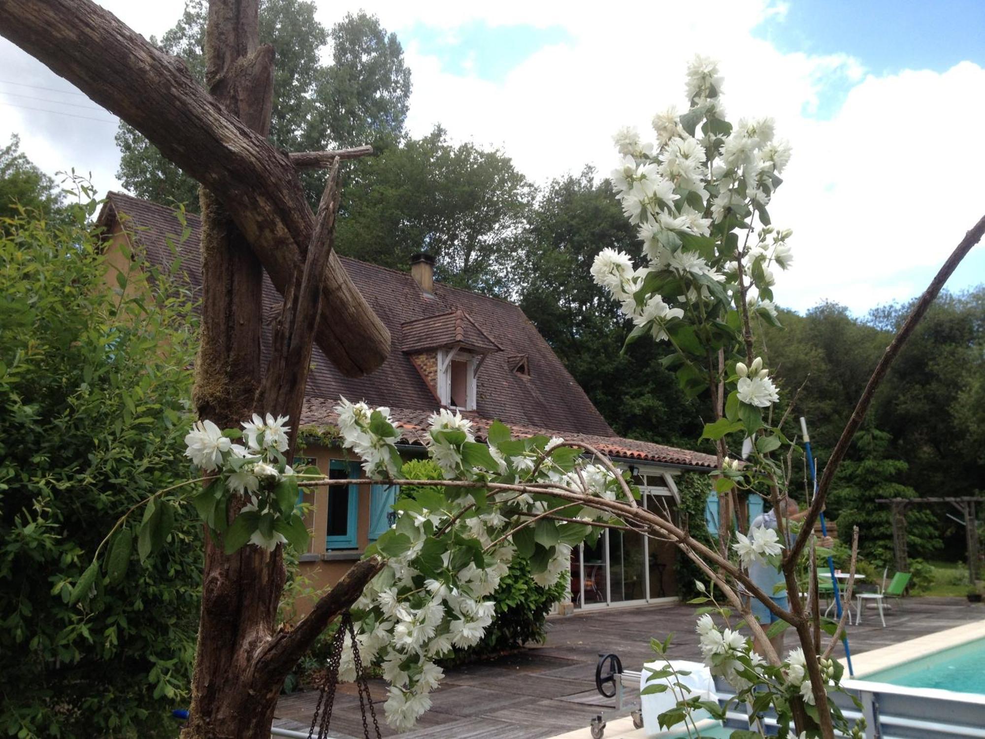 Maison D'Hotes Le Moulin Pointu Sainte-Nathalène Exteriör bild